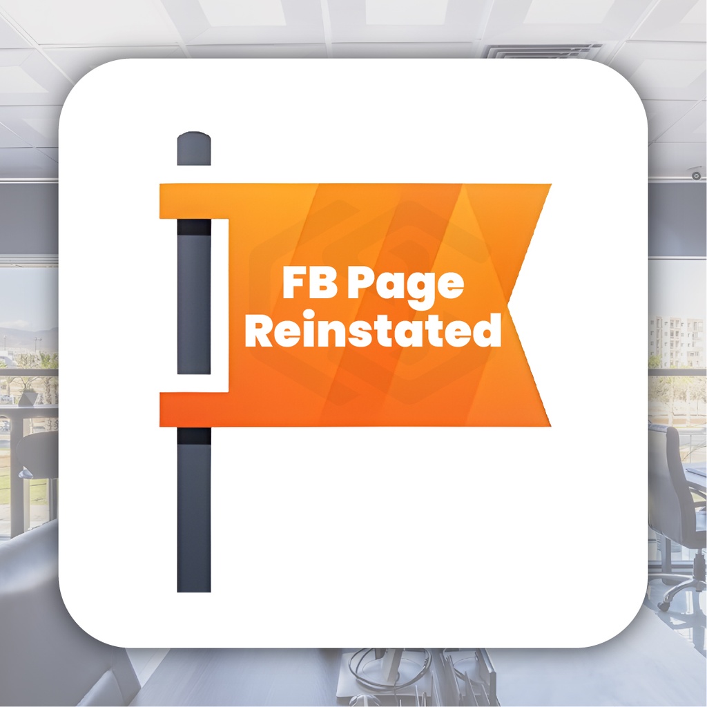 FB Page Reinstated