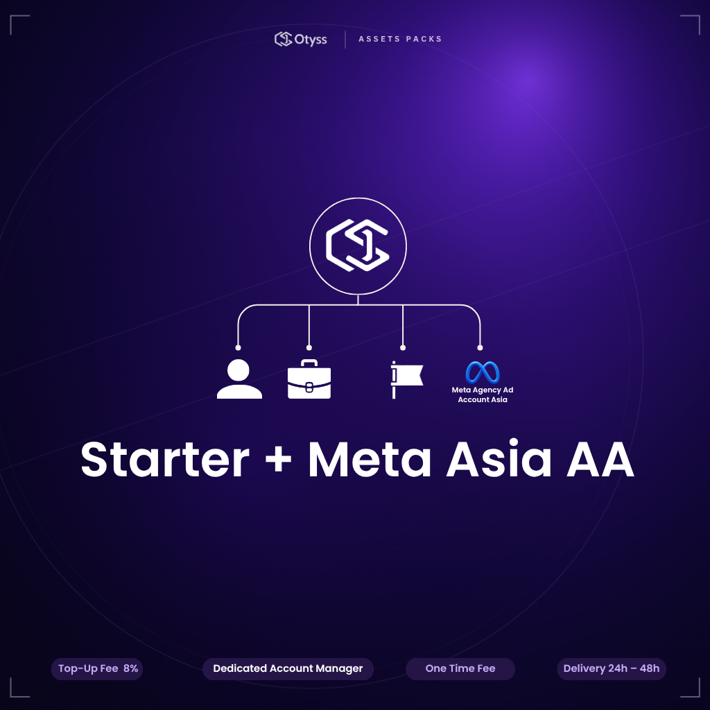 Starter + Asia Agency Ad Account