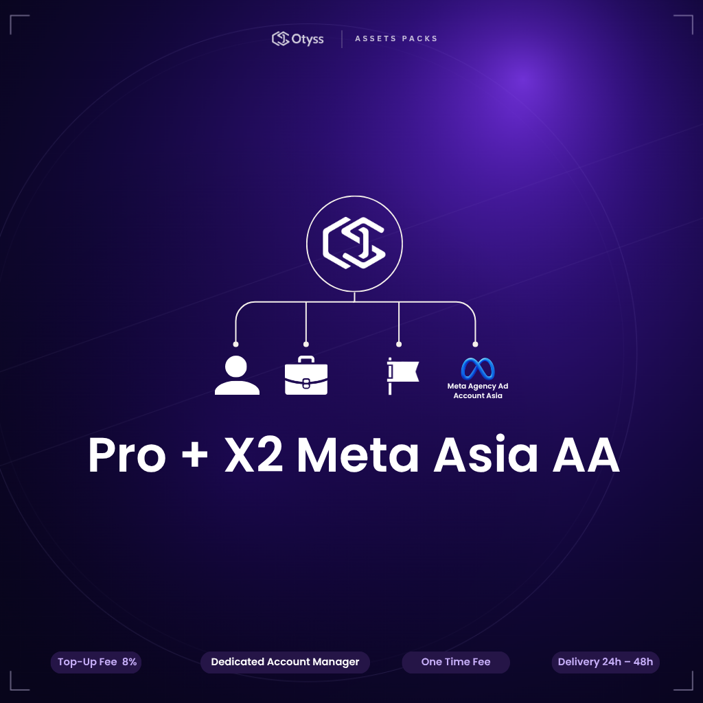 Pro + 2X Asia Agency Ad Accounts