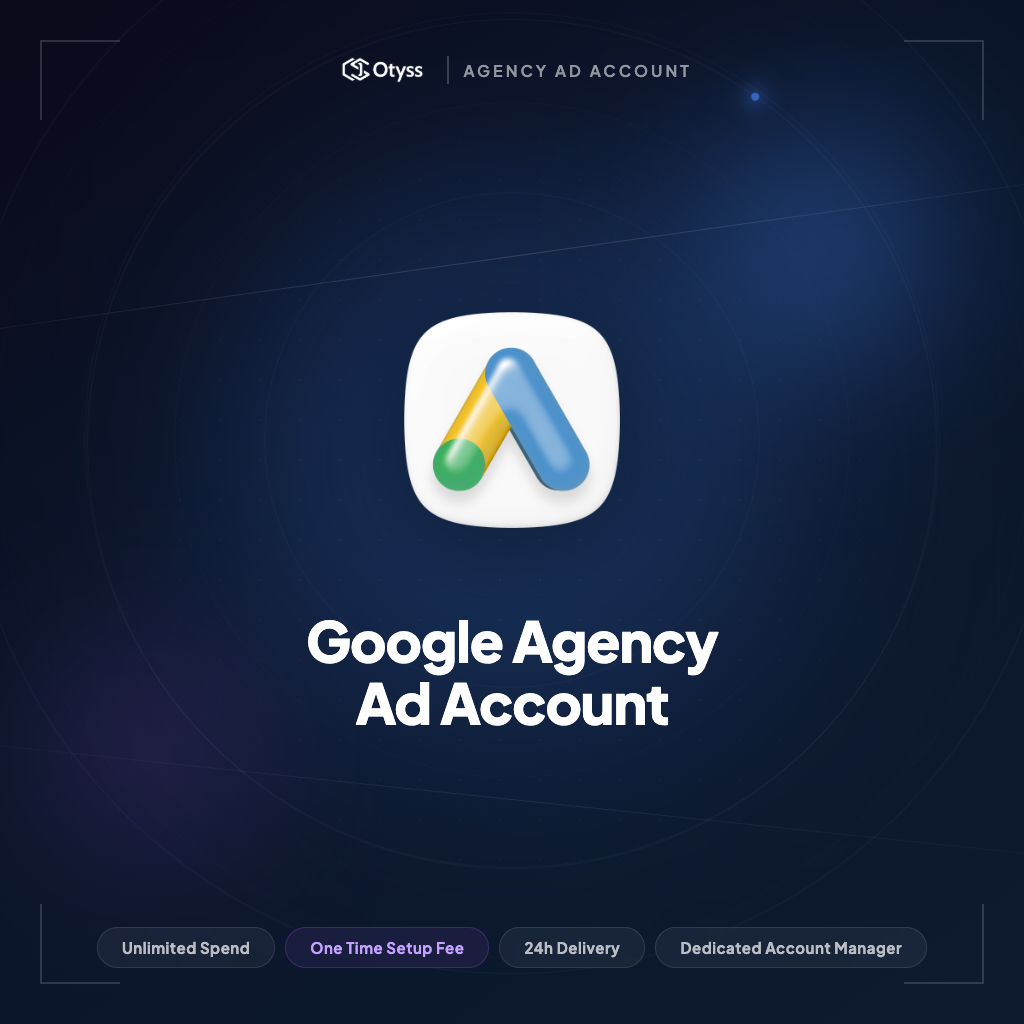 Google Agency Ad Account (DO NOT SELL THIS !!)