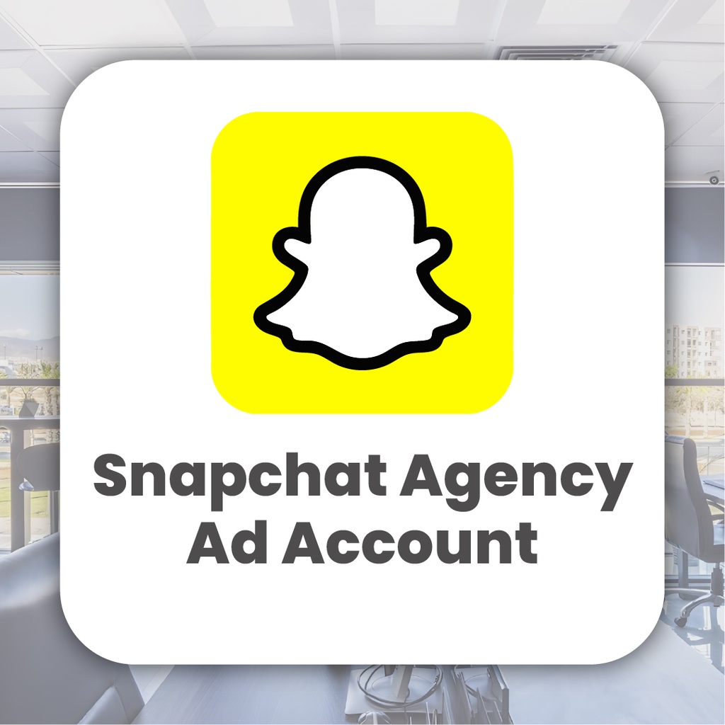 Snapchat Agency Ad Account – Asia / White hat - Top-Up Fee 6% (one time payment)
