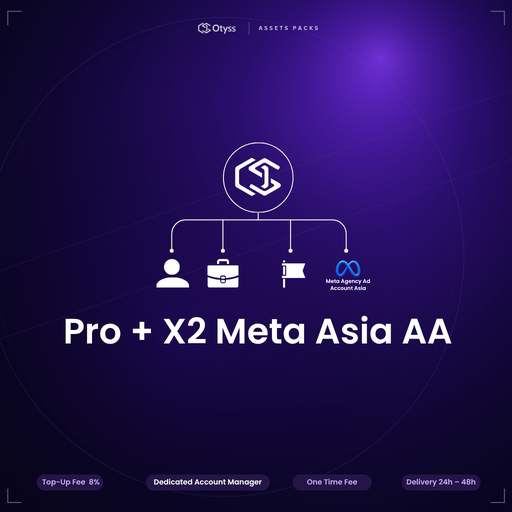 [Assets] Pro + 2X Asia Agency Ad Accounts