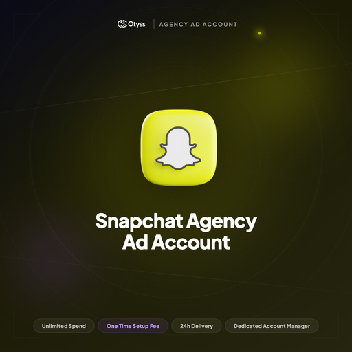 [AA] Snapchat Agency Ad Account