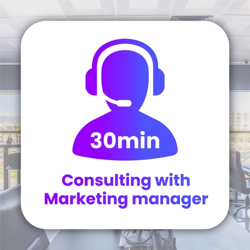 [CN] 30 min Consulting with Marketing manager